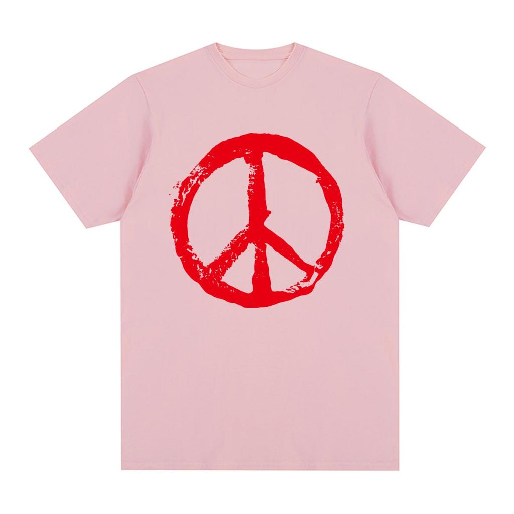 Make Love Not War Vintage T-shirt Pacifism Against War Peace Symbols Cotton Men T Shirt New Tee Tshirt Womens Tops