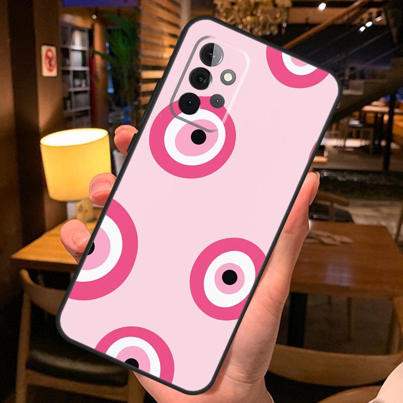 Big Eyes Cartoon Pattern Case For Samsung Galaxy A36 A56 A26 A16 A06 A53 A33 A13 A12 A32 A52 A55 A35 A15 A54 A34 A14