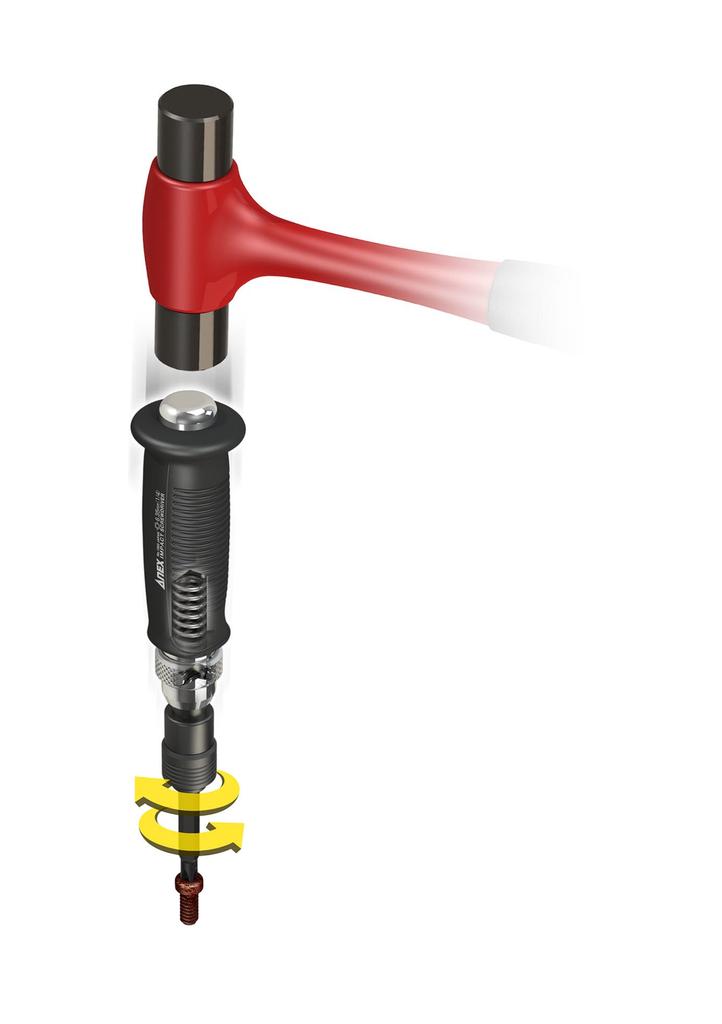 ANEX Impact Driver Mini Type Drive Angle 6.35mm No.1903