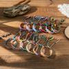 Ethnic Style Hand-woven Hand Rope, Fringed Rainbow Lucky Transfer Friendship Adjustable Bracelet Tide