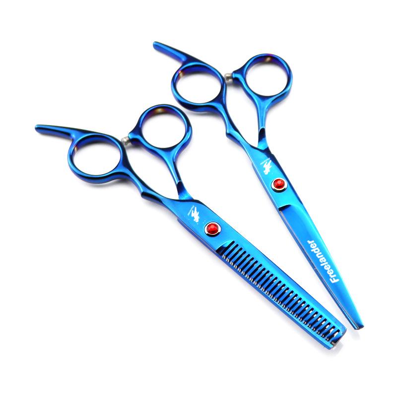 6.0 Inch Shenxingzhe Hairdressing Scissors Set: Straight, Bangs, and Thinning Shears