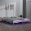VidaXL LED Bed Frames 140x200 Cm Solid Wood 820606