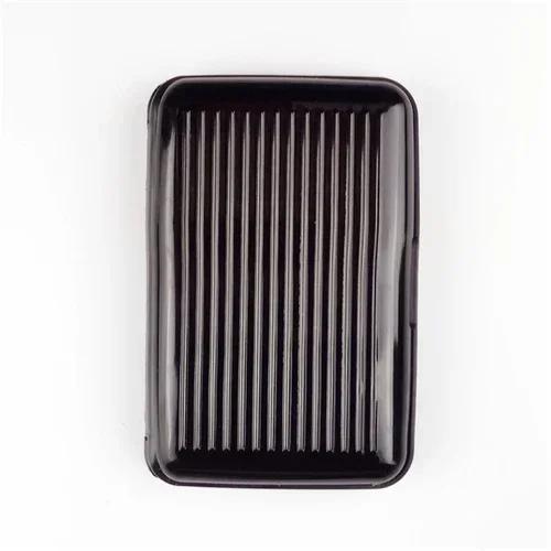 1Pc Men Aluminum Bank Card Holder Blocking Hard Case Wallet Solid Credit Card Anti-RFID Scanning Protect Card Holder Dropship
