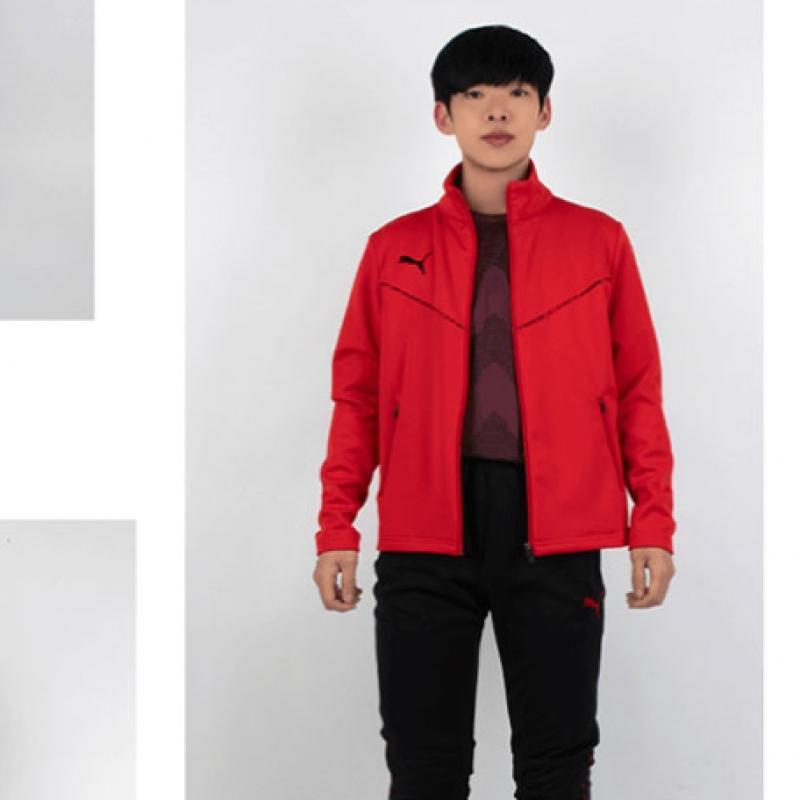 Puma Men S Winter bruShed SportSwear SweatShirt Set Red