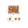 Decorative Drawing Pins Assorted Shapes Wooden Push Easy to Insert Head Thumbtacks for