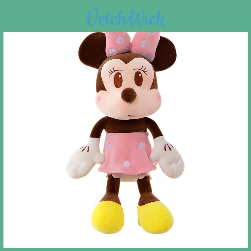 Mickey Mouse And Minnie Plush Toys With Pp Cotton Filling For Gift Giving