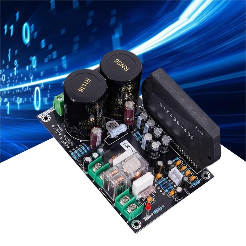 STK496-430 Cyfrowy wzmacniacz stereofoniczny 300 W 150 W x 2 Dwukanałowy wzmacniacz AC35 V 6 Ohm