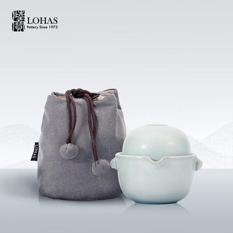 Lu Bao Ru Kiln Travel Ceramic Tea Set