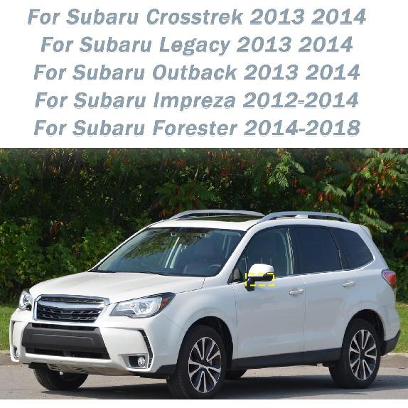 Rearview Side Mirror Lower Bottom Cap Cover For Subaru Impreza Forester 2012-2018 91054AJ221 Left