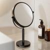 Double Sided Desktop Makeup Mirror Waterproof Swivel Vanity Mirror  Bathroom Use