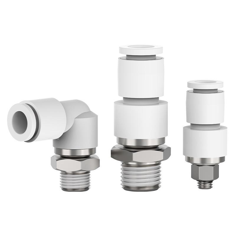 

360-Degree Universal High-Speed Pneumatic Air Connector S-Class KXL/KXH6/8/10-02/01/03M5 KXL08-01S