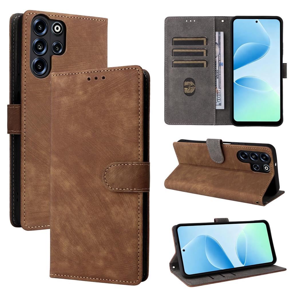 Flip Cover compatible for Doogee B10 Pro PU Leather Phone Case Full-Body Protection with [RFID Blocking]