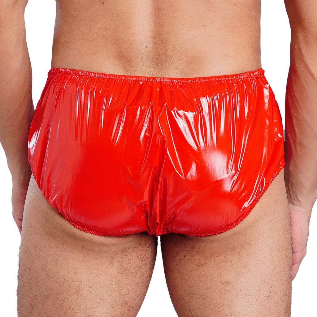 Erwachsene Männer Schwimmwindel L-3XL Wasserdichte Vinyl Wiederverwendbare Inkontinenz Schwimmhose mit Klettverschluss an den Seiten für das Schwimmbad