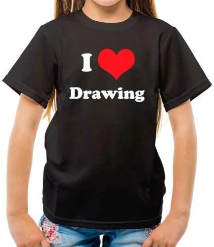 I Love Drawing - Kids T-Shirt - Paiting - Artist - Artistic - Creative - Painter 120
