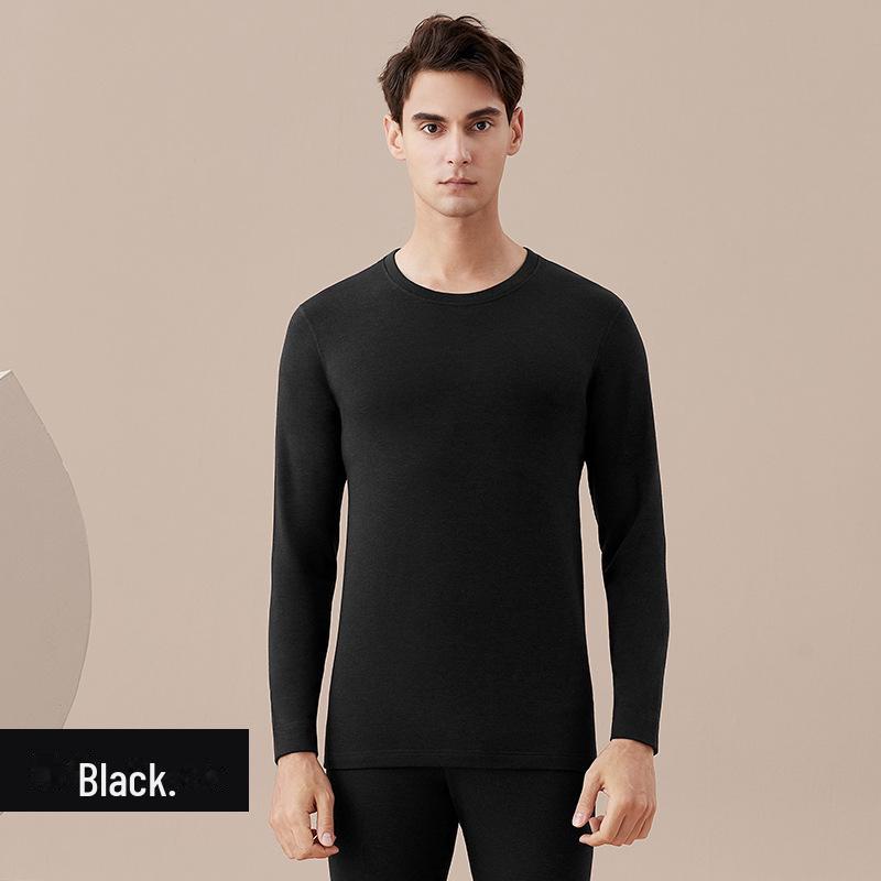 

Мужской шерстяной термобелье Carsonland с воротником средней длины и бархатной подкладкой для зимы Large