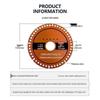 Thickened Multi-Function Cutting Disc for Tile & Marble - Angle Grinder Saw Blade