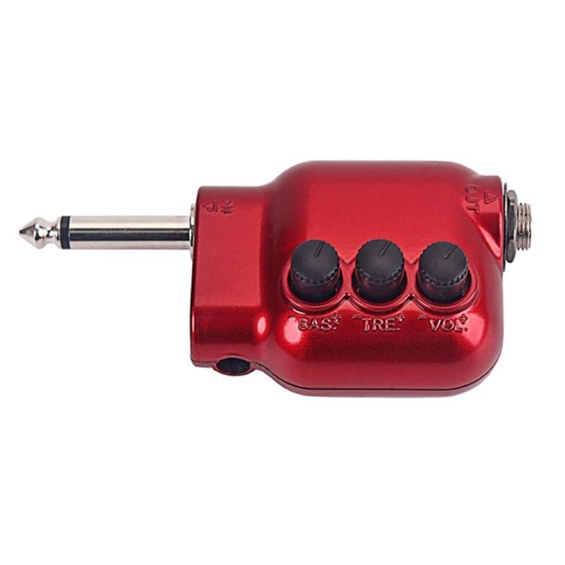 

6.35mm Plug Guitars Pickup EQ Equalizer Preamplifier Acoustic Guitar Preamplifier for Guitar Musical Instrument Part 1