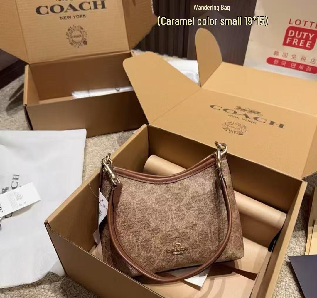 Мини-сумка-корзина Coach Laurel Hobo - Женская сумка через плечо и кроссбоди