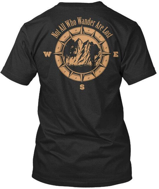 Not All Are Lost N W E S Who Wander Premium TShirt Size To 5xl