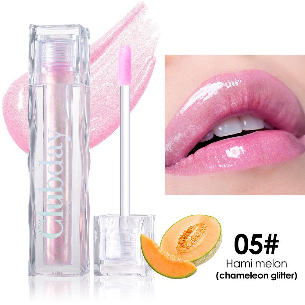 Feuchtigkeitsspendender und pflegender Lippenstift, fruchtiger Lippen-Gloss, langanhaltende Feuchtigkeit, temperaturverändernder Lippen-Glanz, Spiegeleffekt, wässriges Lippenöl
