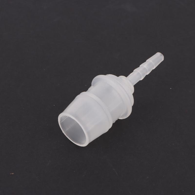 5Pcs Plastic Flexible Hose Two-Way Head Connector Reducer Fitting Adapter For Water Pipe Repair Garden Aquarium Laboratory