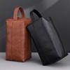Leather Toiletry Bag for Men Women Dopp Kit Mens Hanging Toiletry Bag Travel Toiletry Bag for Traveling Large Cosmetic Bag