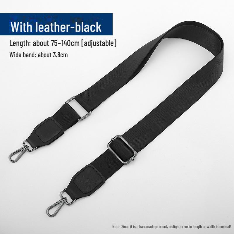 Men's Single Shoulder Computer Bag with Adjustable Nylon Strap