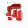 Adjustable 0-90° 5-Angle Adjustable Drilling Guide Rail Screw Drilling Guide  Drilling Support