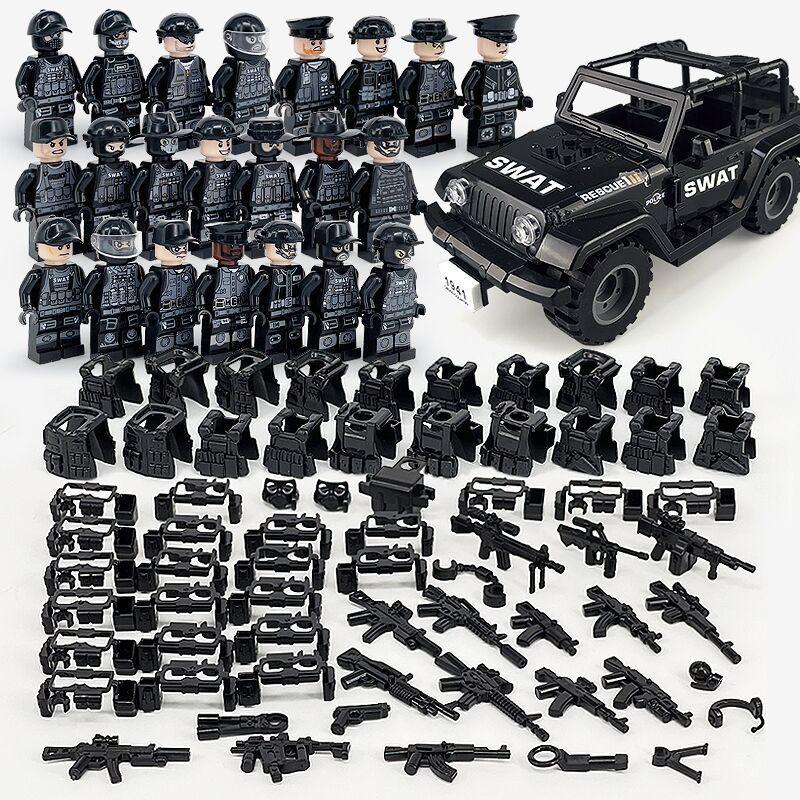 Military Building Blocks Set With Abs Plastic Small Particles For Collectors And Kids