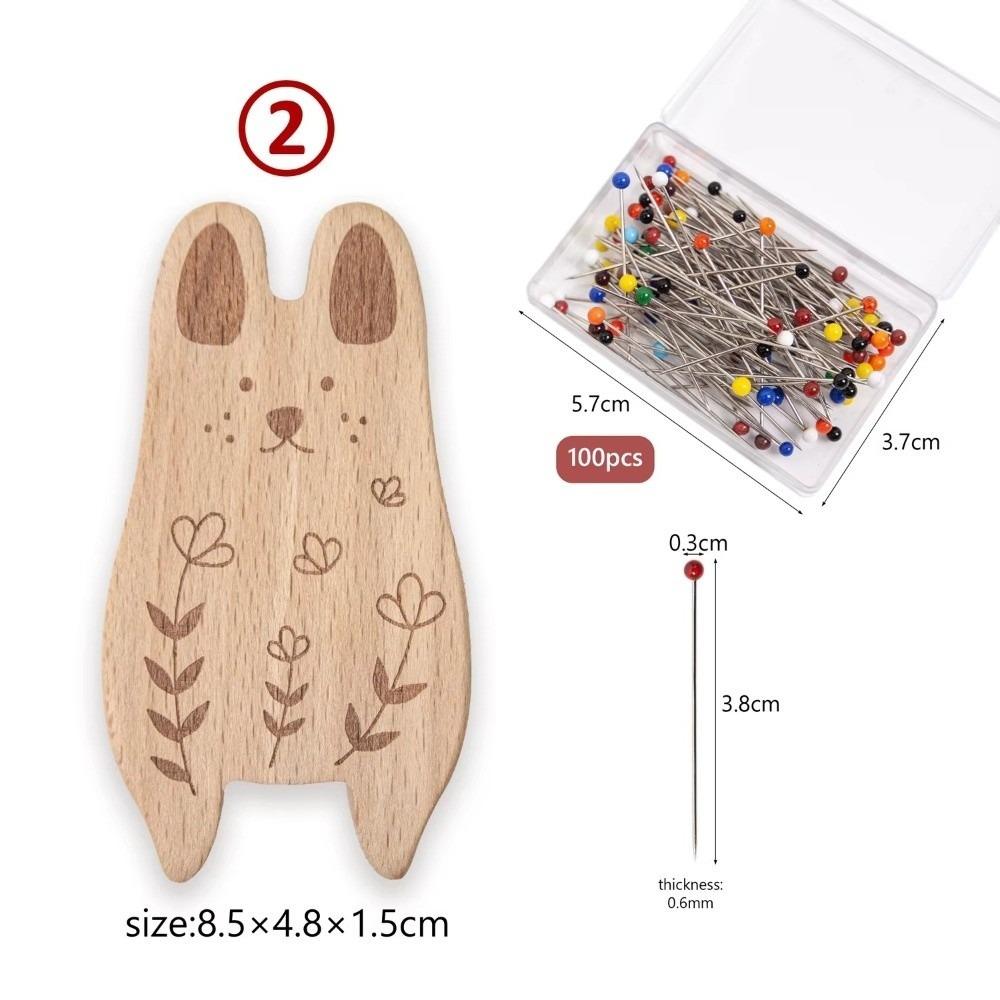 

Магнітний тримач для голок для вишивки хрестиком з тваринами 38 мм Шпилька для позиціонування при квілтингу Аксесуари для вишивки 2