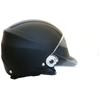 LMoDri  New Winter Motorcycle Keep Warm Helmet Motorbike Solid Color Helmet Motocross Helmet Open Face Retro
