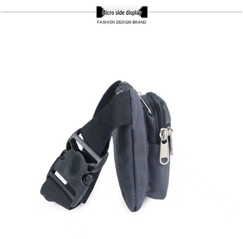 Unisex Waterproof Fanny Pack: Large Capacity, Wear-Resistant Cell Phone and Wallet Waist Bag for Outdoor Sports