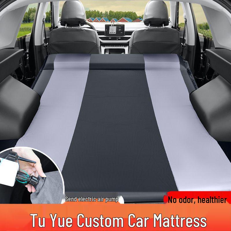 Volkswagen Tharu Rear Seat Air Cushion Bed - Inflatable Sleeping Pad for Trunk
