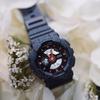 Casio BABY-G serisi, modaya uygun ve şık sokak çift ekranlı, çok fonksiyonlu, spor su geçirmez büyük kadranlı, kuvars mekanizmalı, reçine BA-110DE-2A1