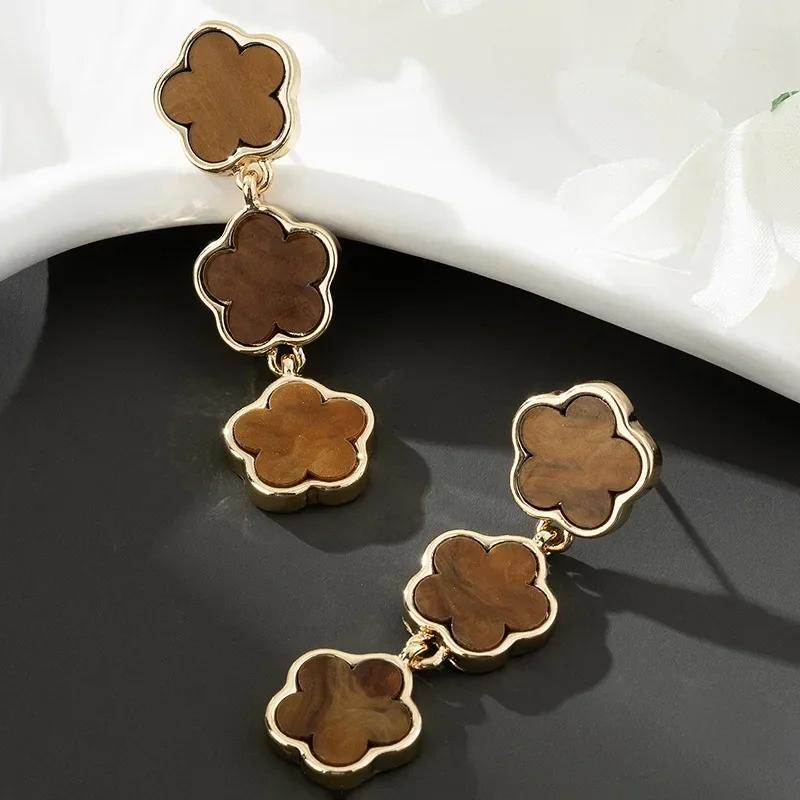 Vintage Bohemia Turquoise Cowboy Hat Boots Horse Earrings for Women Trendy Exaggerate Earring Party Wedding Jewelry Gift