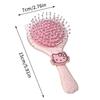 2-In-1 Hello Kitty Handheld Mirror Comb Portable Travel Comb Cartoon Air Cushion Massage Comb Airbag Comb Girl Birthday Gift