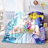 Japanese anime cute cartoon theme Sailor Moon Tsukino Usagi blanket suitable for home beds, sofa covers, office nap, outdoor warm blankets O11