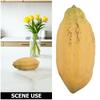 Artificial Cacao Pod Fake Cocoa Fruit Display Prop Cafe Counter Retail Showcase Decorative Natural Texture Cacao Pod Decor