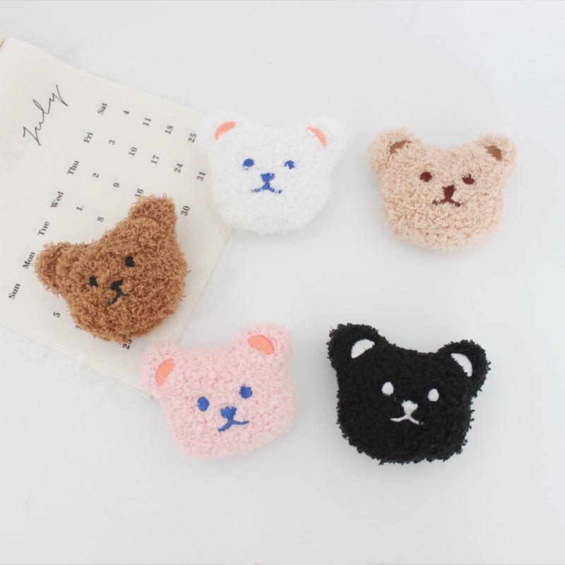 Broche de Oso y Conejo de Peluche: Accesorios bonitos para bolsos, sombreros, calcetines y gorros