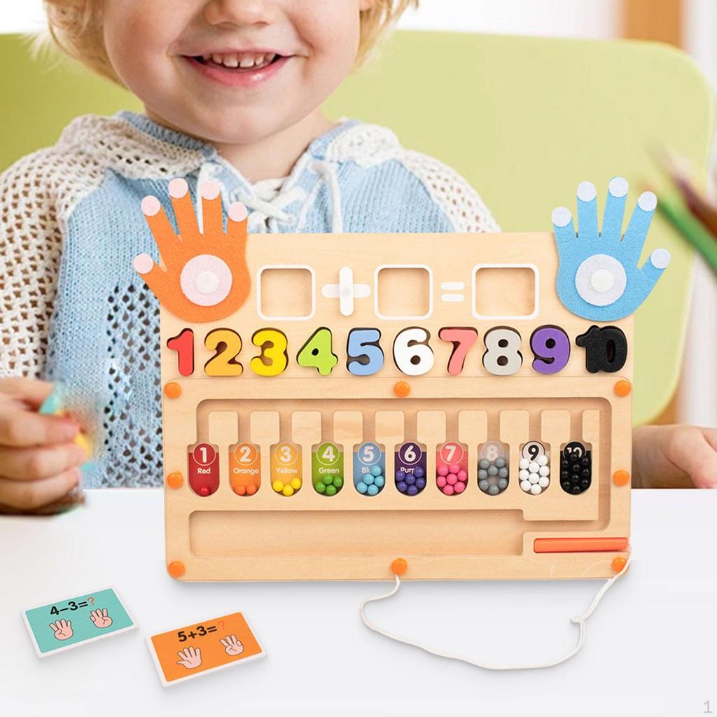 Finger Math Addition & Subtraction Toys for Boys Girls Ages 3 4 5+ Year Gift