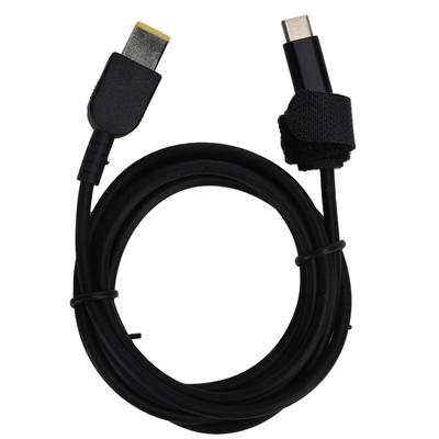 JORINDO Laptop Schnellladekabel Typ C auf Quadratischer Anschluss mit Stift PD Stromkabel 65W 1,5 Meter