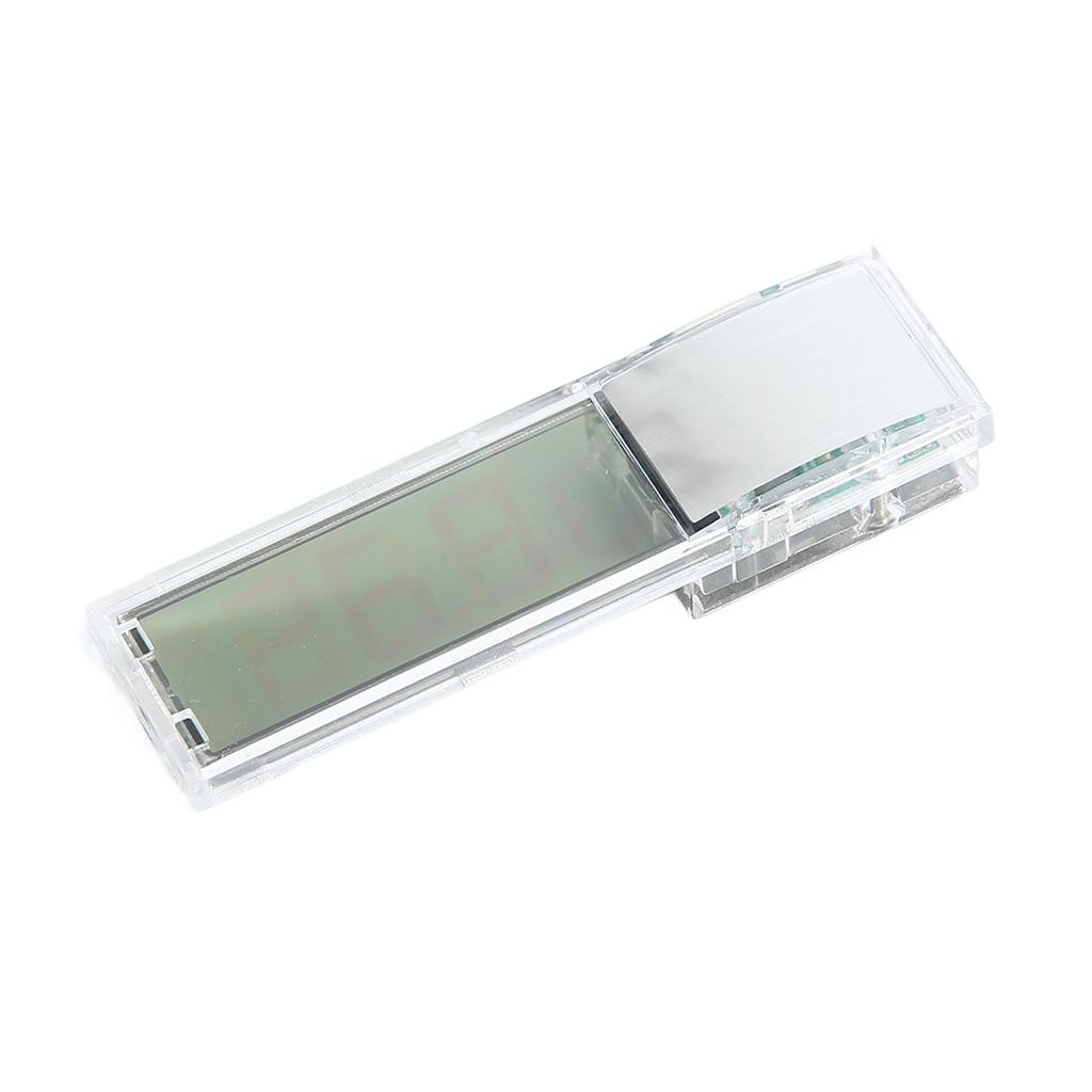 Aquarium Thermometer 3D LCD Electronic Transparent Digital Fish Tank Thermometer for Water Temperature Measurement