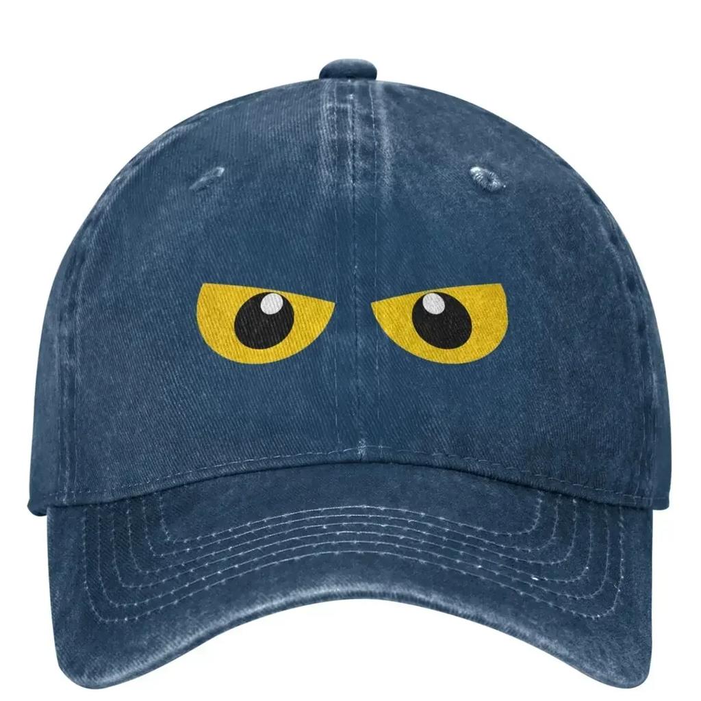 Big Angry Eyes Baseball Cap Kpop Rock Fitted Retro Trucker Hat Unisex Men Streetwear Designer Snapback Cap