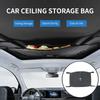 Car Valve Ceiling Storage Net Pocket Roof Bag Stowing Tidying Accessories For Model 3 Model S Model X Model Y Roadster