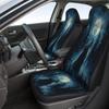 Wolf Howl Moon Forest Themed Car Seat Cover Set For Most Cars, Trendy High-quality Car Seat Protector Covers Full Set, Universal