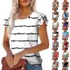 Camicie Casual Larghe da Donna Top Moda T-shirt Maglietta