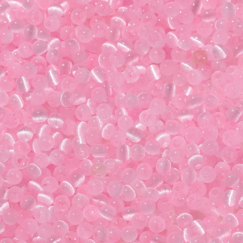 

4Mm Glass Beads Loose Beads DIY Handmade Bracelet Beaded Jewelry Accessories 50pcs 4mm