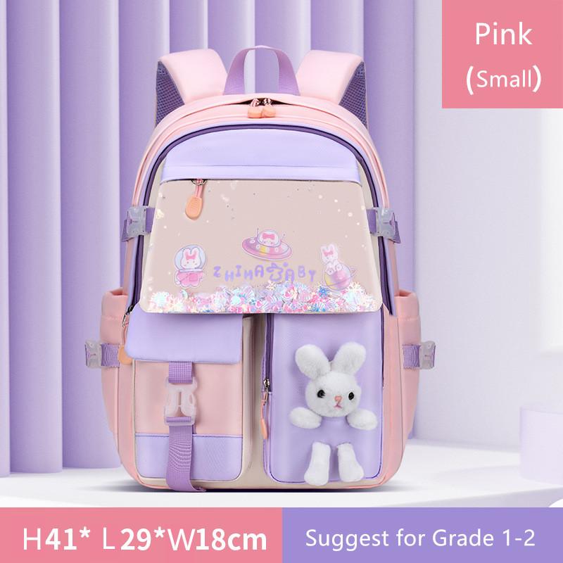 sac à dos d'école primaire pour filles sac à dos mignon pour livres sacs d'école pour enfants sac à dos de voyage pour enfants sacoche kawaii sac à dos d'étudiant gray