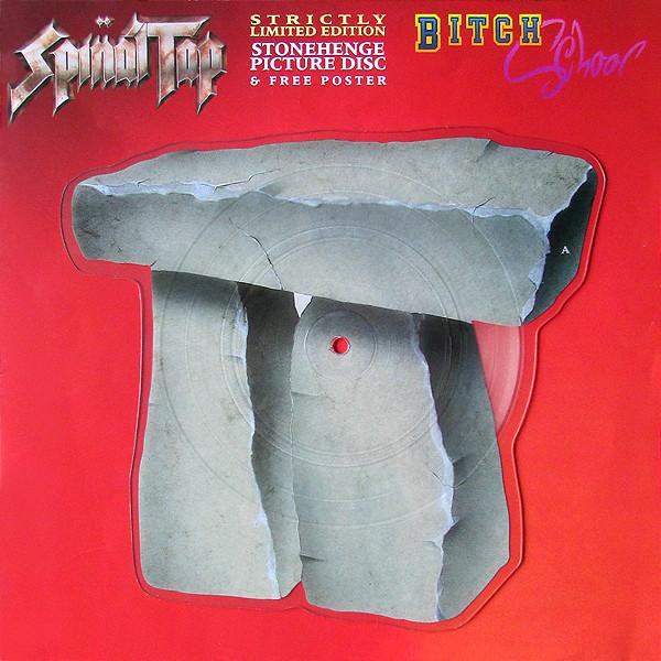 7-дюймовая пластинка SPINAL TAP  Bitch School MCSTP1624 MCA Records 1992 UK Rock Б/у