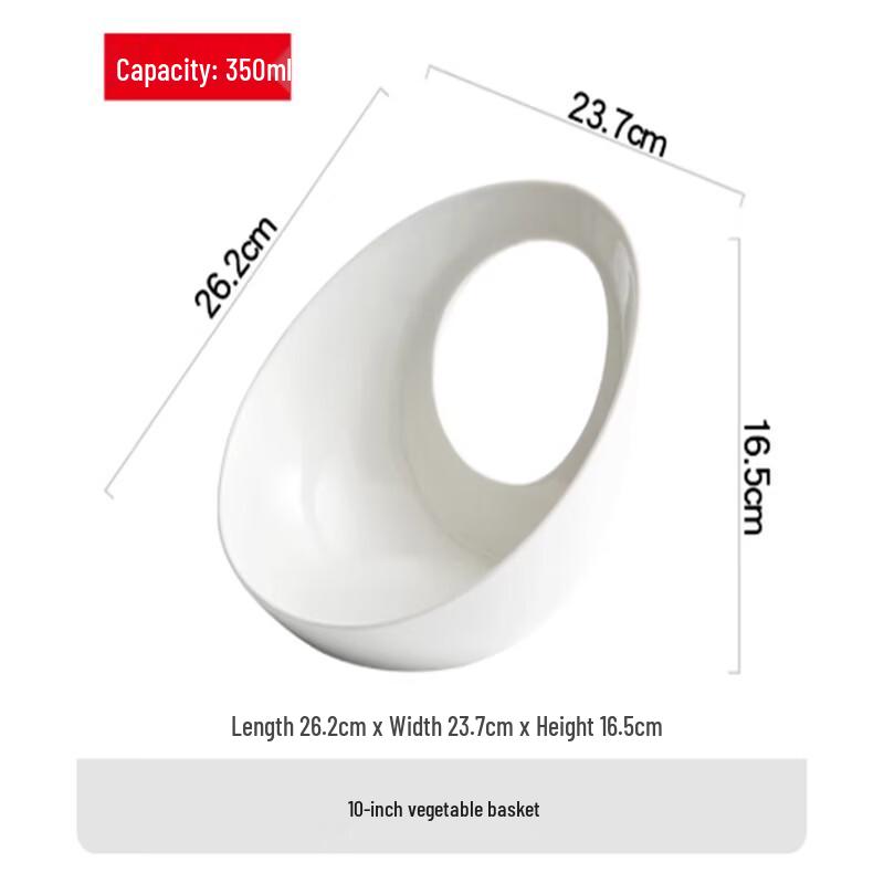 High-End Ceramic Irregular Serving Plate